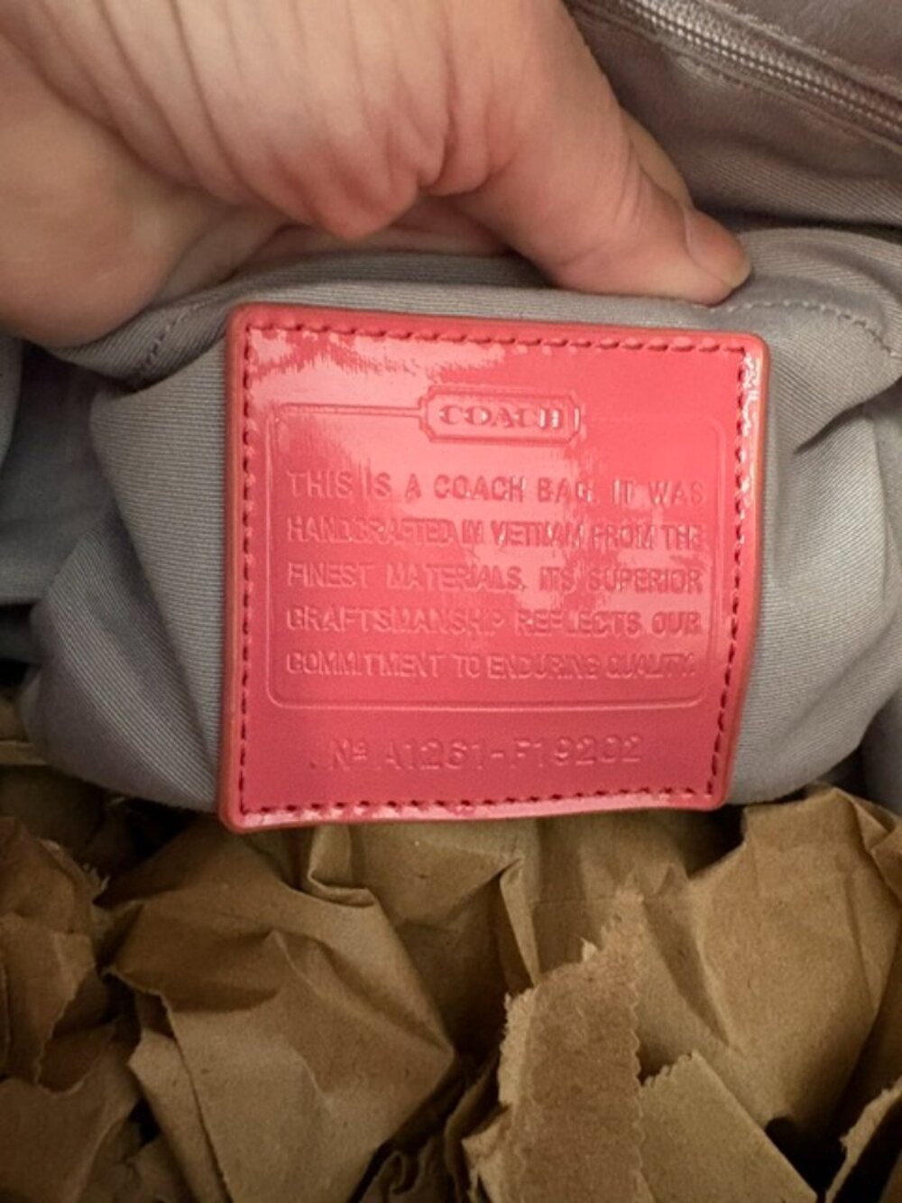 Coach Baby bag or XL Tote Bag Like New - Picture 4 of 7